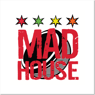 Madhouse Podcast Alternate Logo Posters and Art